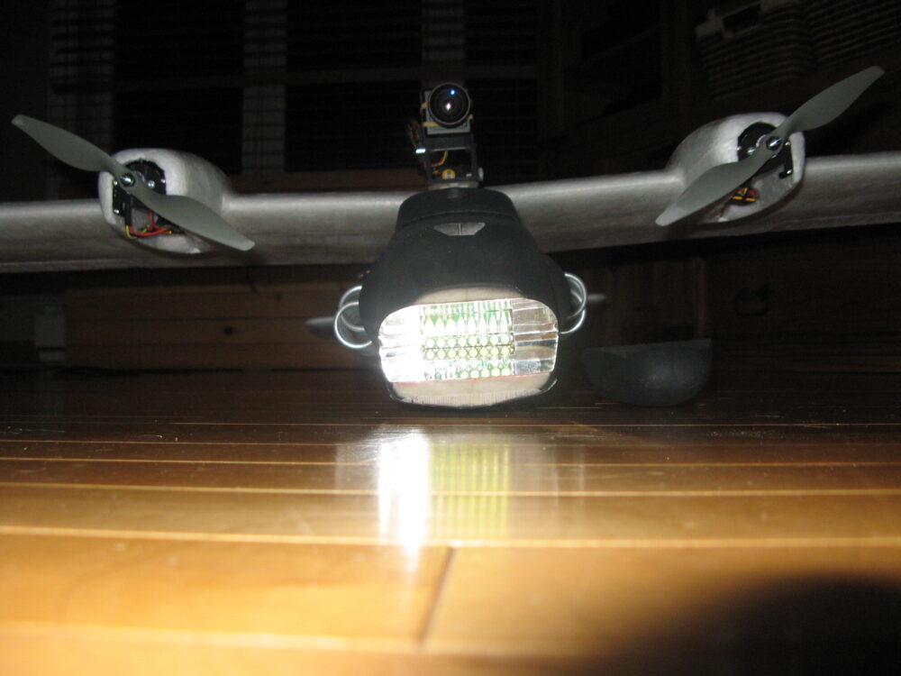 FPV twinstar with headlight