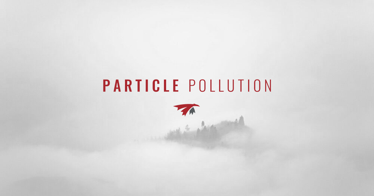 Airborne particulate matter and RF links