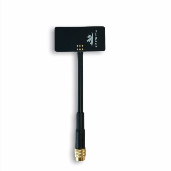 Black True-Mox 2.4 MHz antenna with white TrueRC logo on it